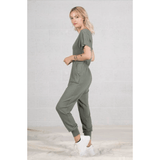 Ariana Wrap Jumpsuit - Ebove Clothing